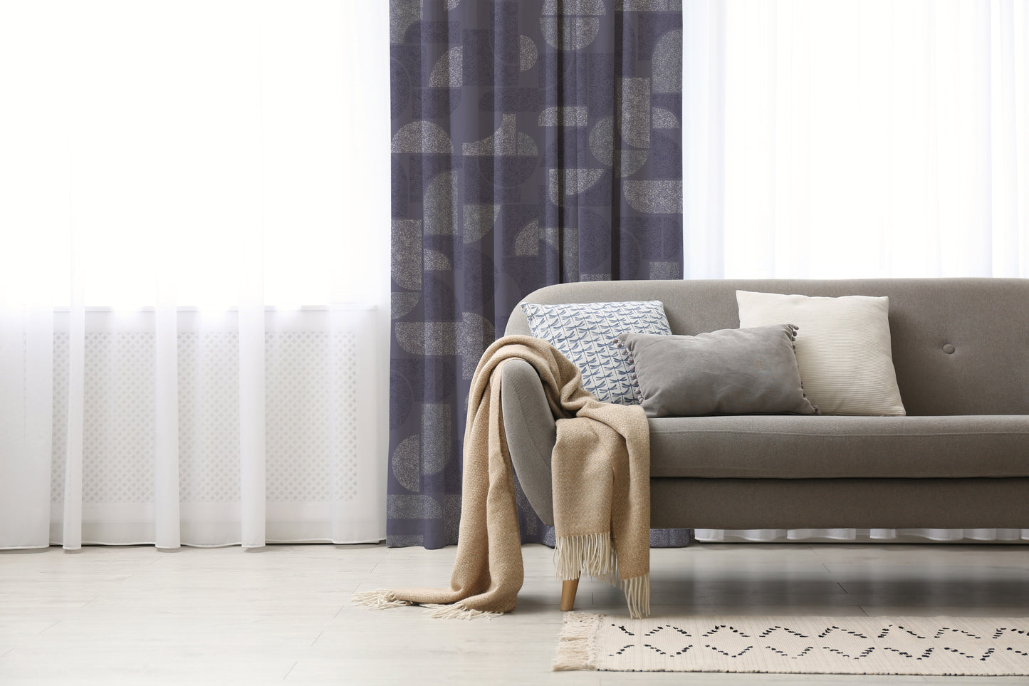 Granite Fabric in Dusk