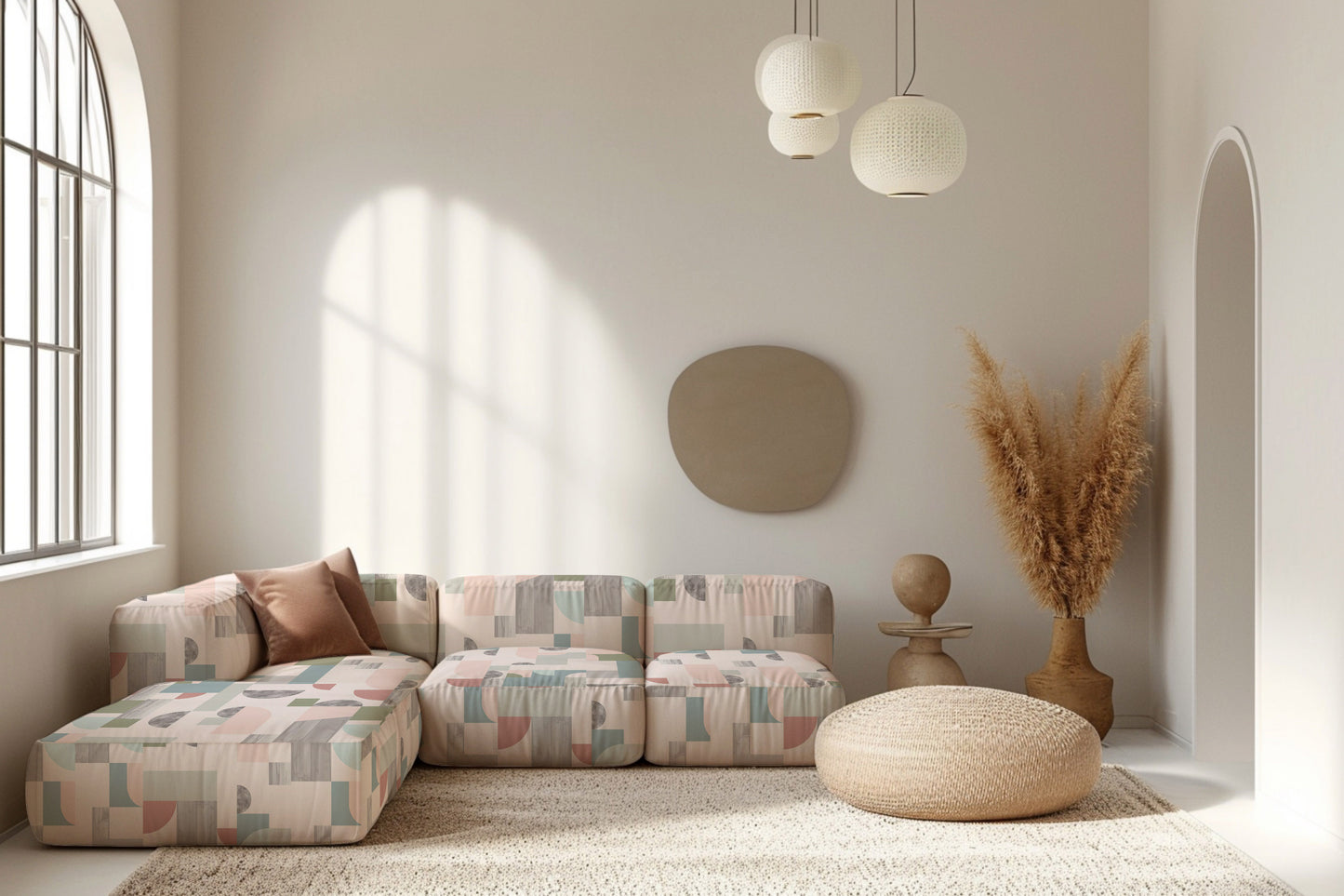 Halfmoon Fabric in Dawn