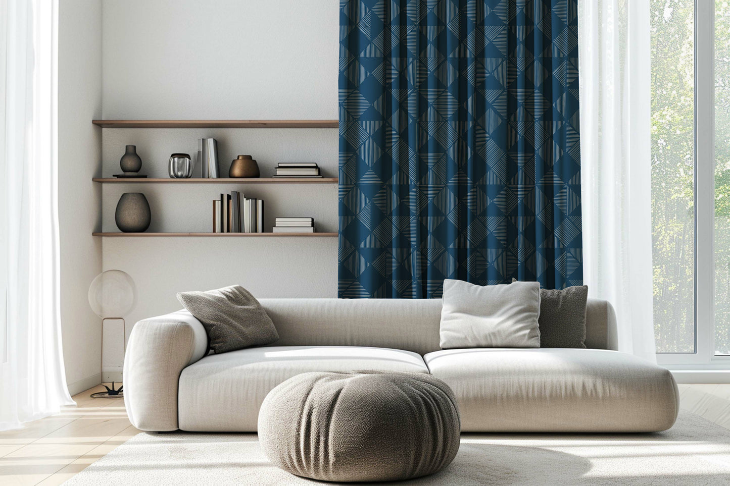 Hoose Fabric in Coast