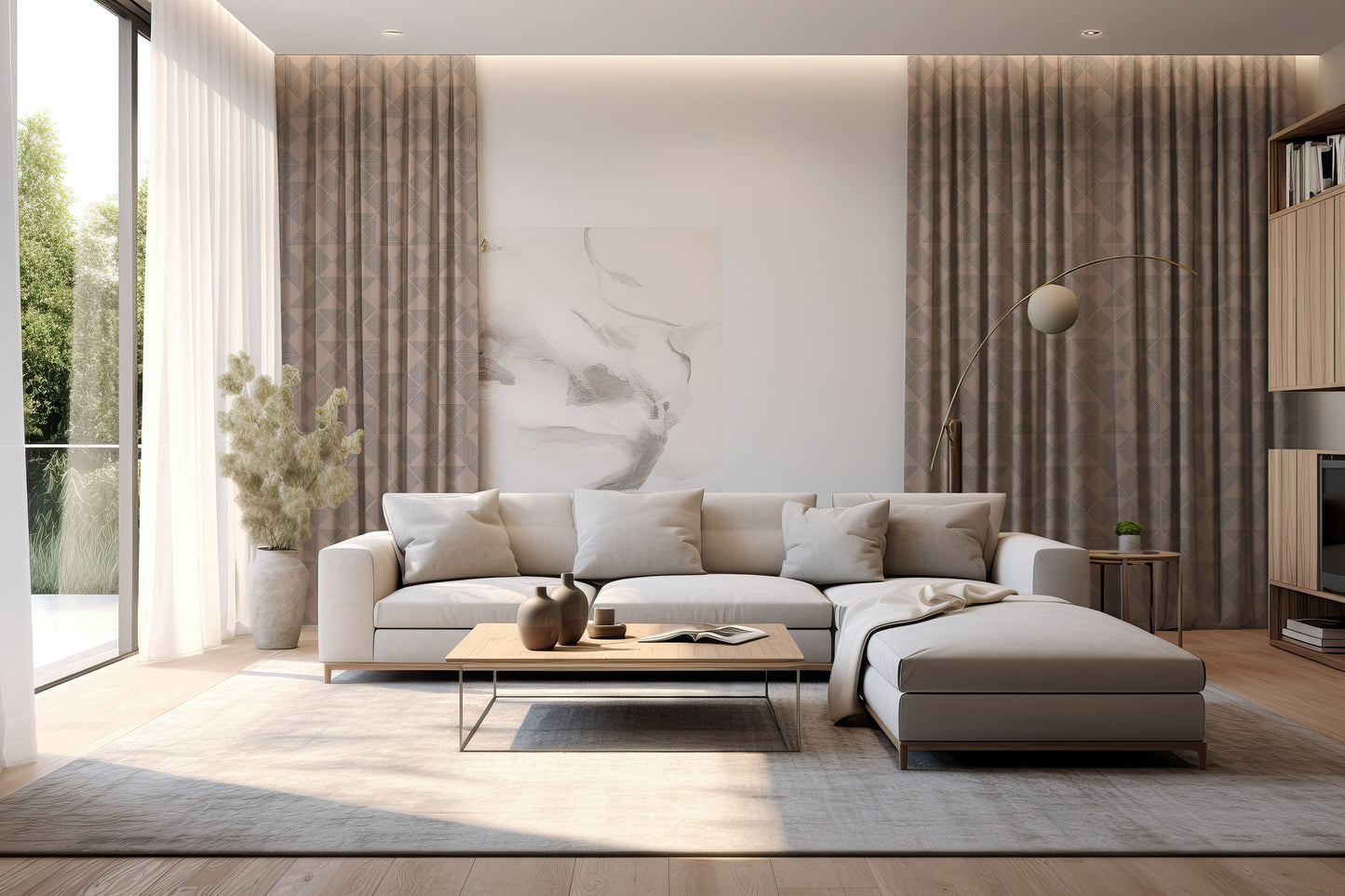 Hoose Fabric in Pink Cove