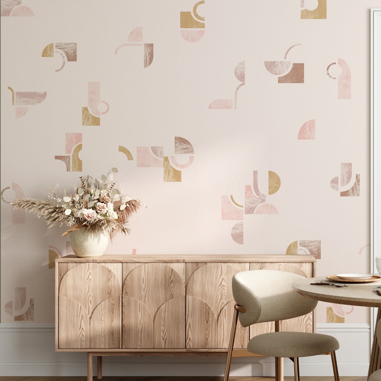 Veneer Wallpaper in Dawn