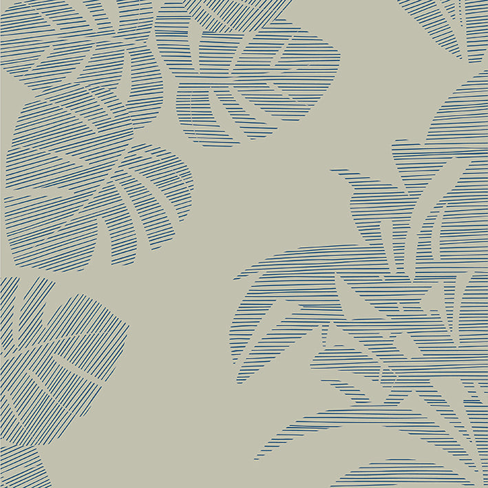 Flourish Wallpaper in Moss