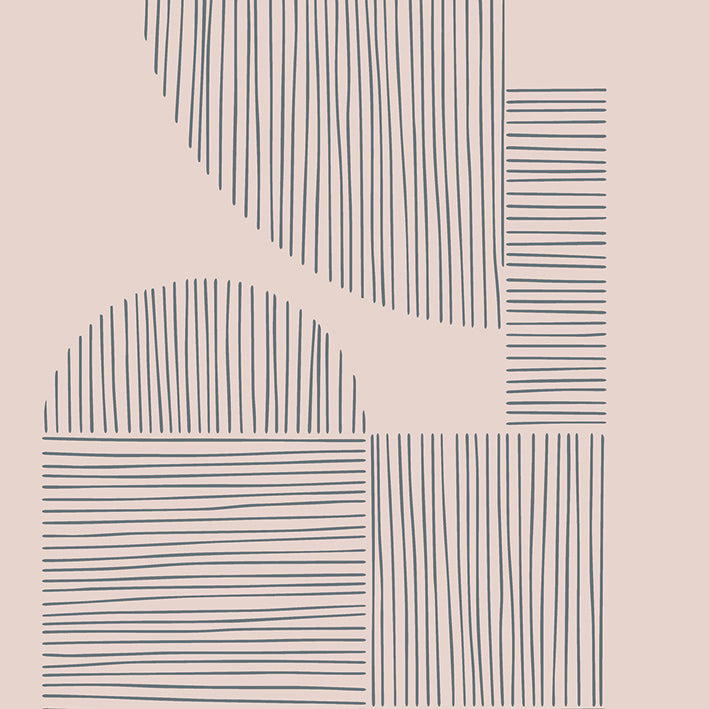 Haze Wallpaper in Pink Cove