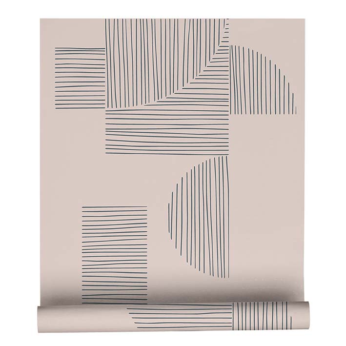 Haze Wallpaper in Pink Cove