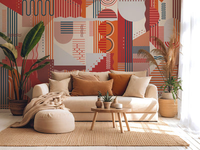 Clockwork Orange Wallpaper Sample, No Rules x Anna Campbell-Jones