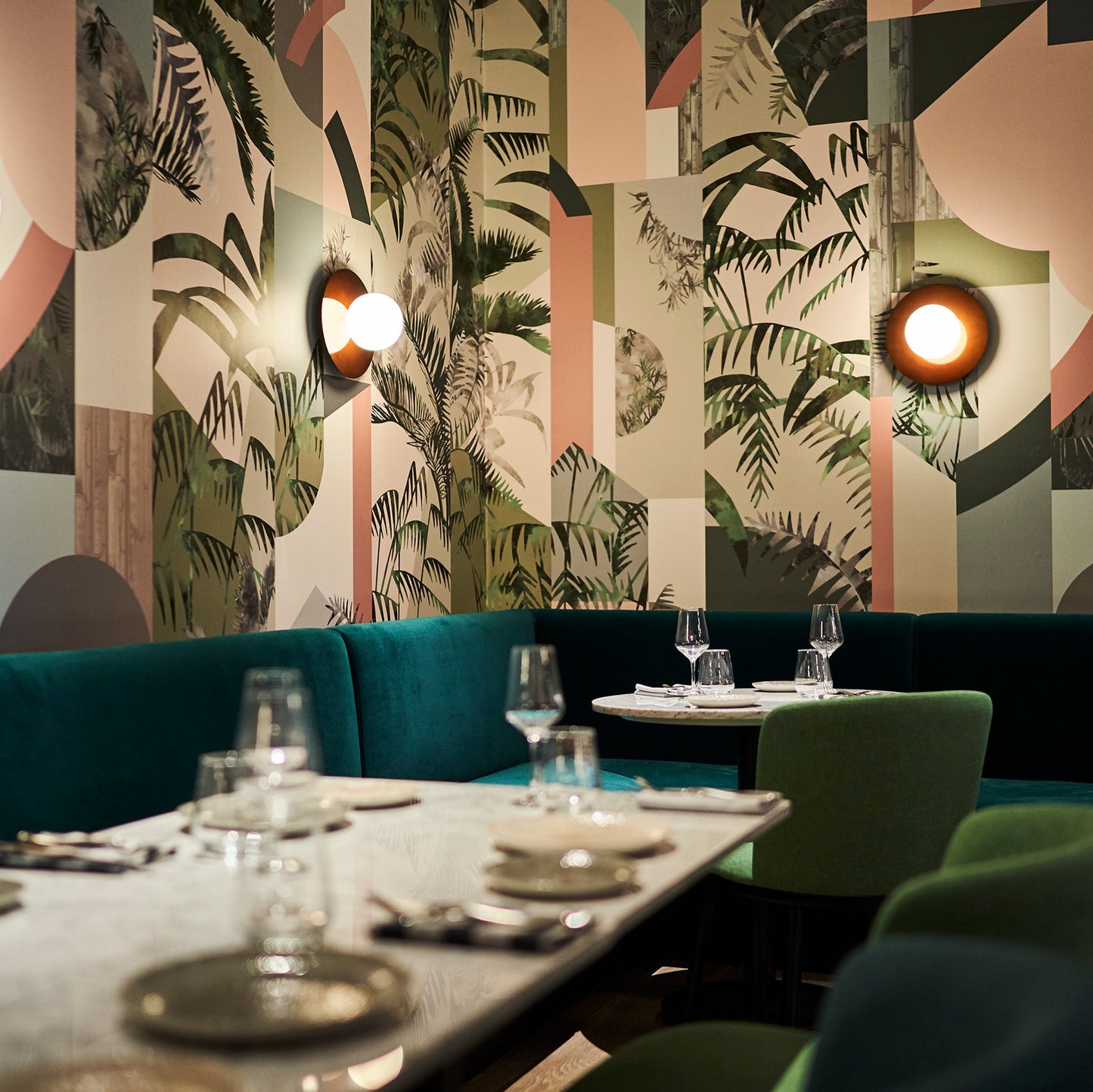 Reflections Wallpaper in Dawn