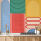 Cannage Paintbox Wallpaper Sample, No Rules x Rachel Henderson